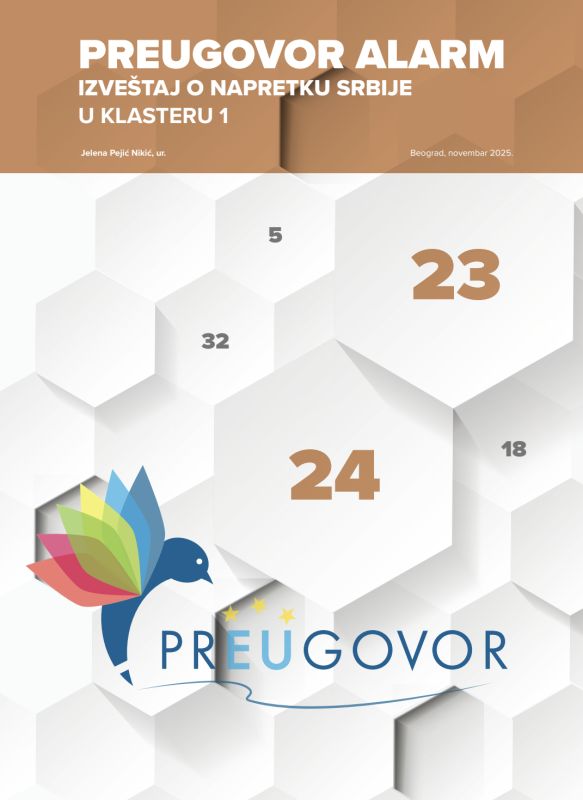 Izveštaj koalicije prEUgovor o napretku Srbije u klasteru 1 - novembar 2025.
